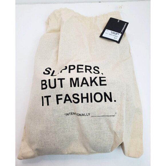 Intentionally Blank Slippers Size 7 Plant Mom Black - Picture 8 of 8